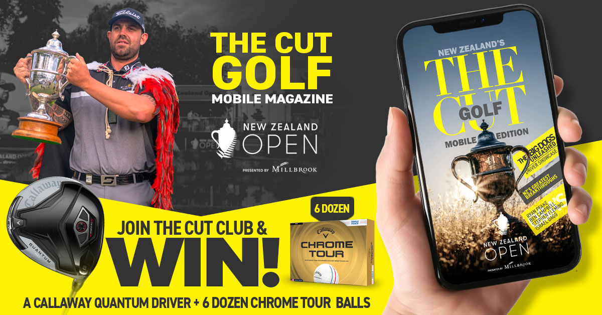 THE CUT GOLF - New Zealand Open Edition - TCG - Mobimag