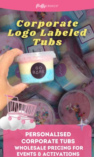 Thumbnail of Corporate Logo Labeled Tubs